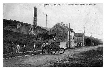carriere gypse vaux renard hautil