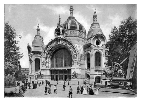 Exposition universelle 1900 pavillon mines et carrières